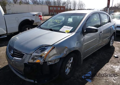 2010 Nissan Sentra 2.0 из США, поврежденный, VIN 3N1AB6AP5AL617320